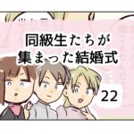 同級生たちが集まった結婚式《22》